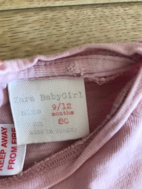 Zara tričko so zajacom 80, zara,80