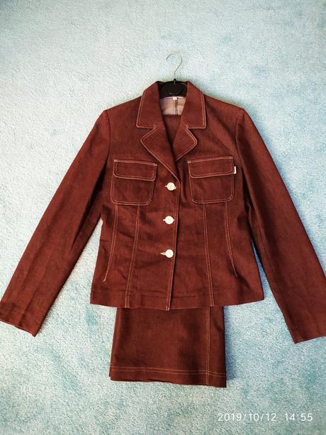 Dámsky nohavicový kostým, 38