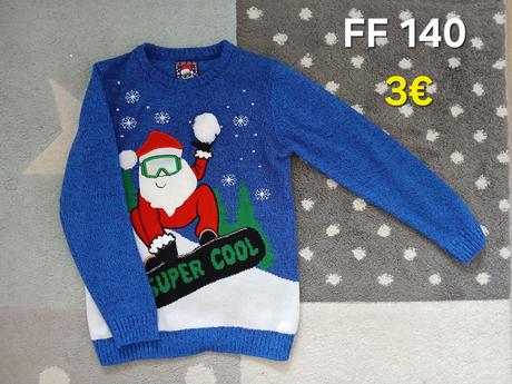 Vianocny sveter 140, f&f,140