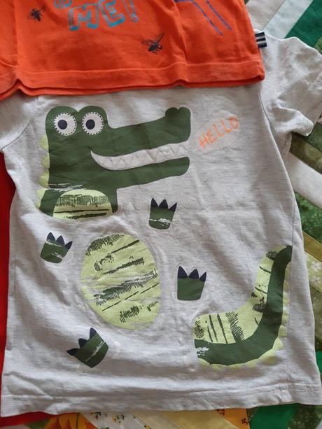 Bavlnene tricka 4 ks, f&f,110