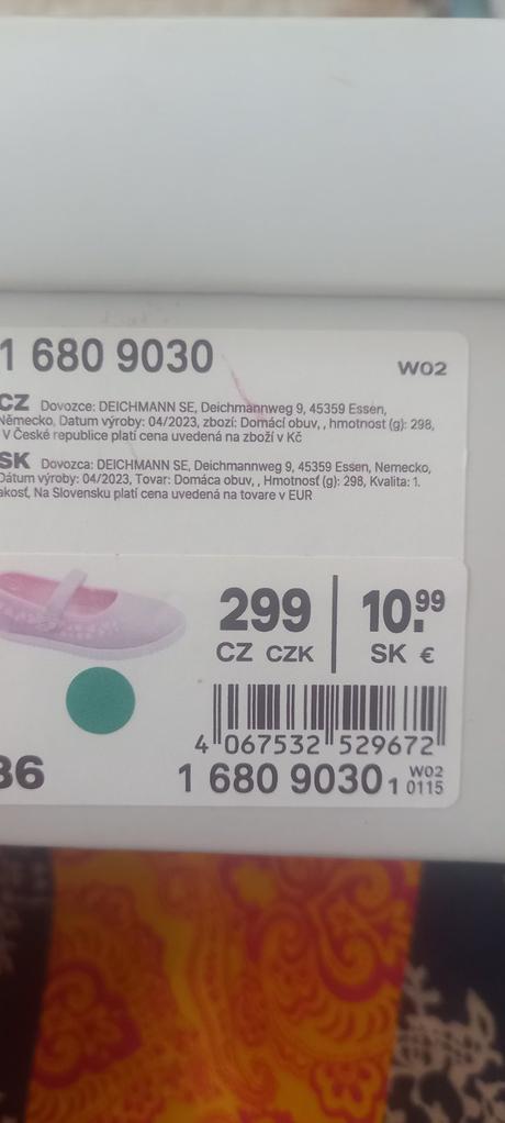 Balerinky, papučky, prezuvky, graceland,36