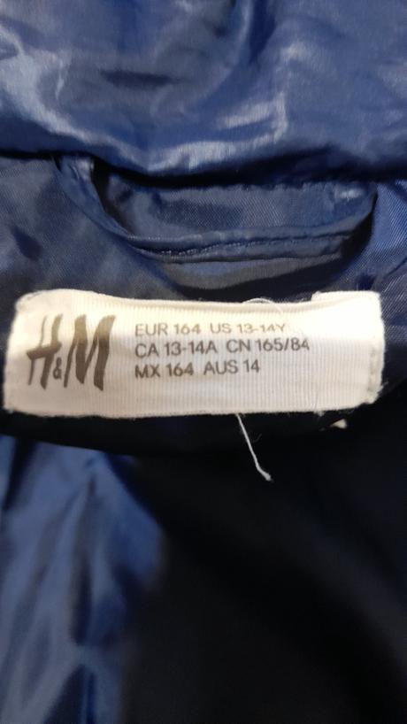Známa bunda hm, h&m,164