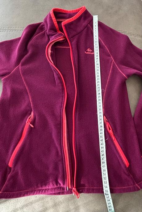 Flisova mikina 8-10 rokov, quechua,128