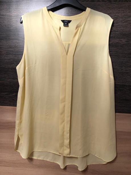 Zlta bluzka bez rukavov 50, f&f,50