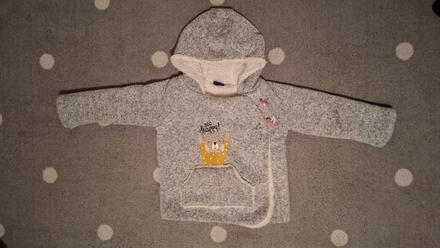 Teplá bundička s kapucňou, lupilu,86