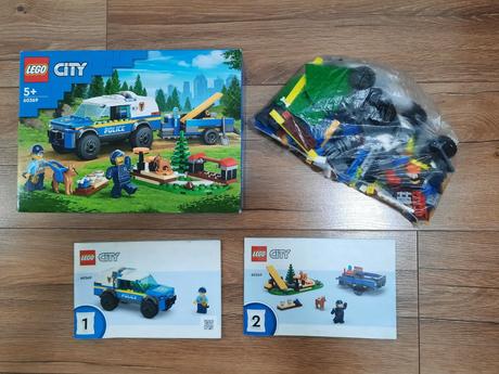 Lego city  - výcvik policajných psov, 