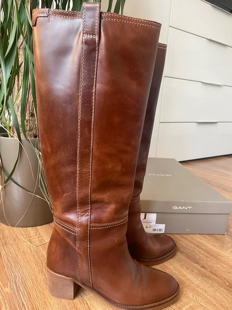 Kožené čižmy, gant,40