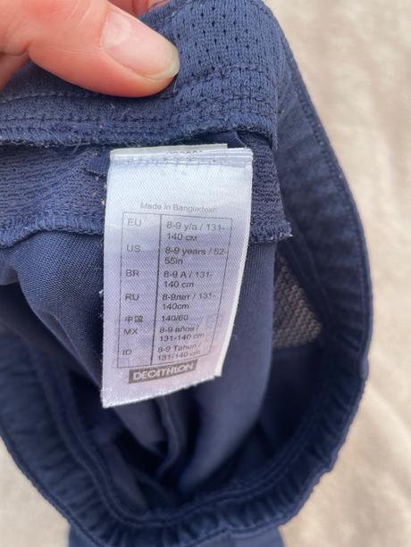 Ľahké kraťasy z decatlonu, decathlon,140
