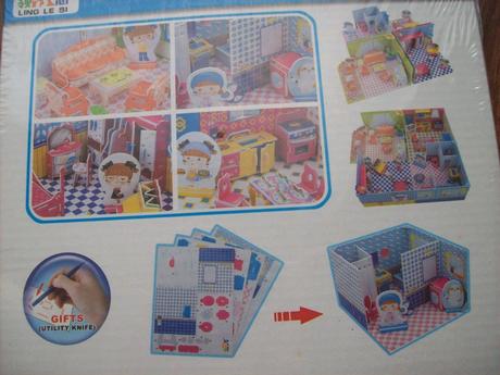 3d puzzle kúpelňa, 