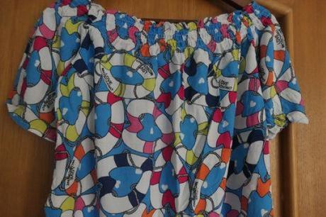 Love moschino damska stylova letna tunika s/m, moschino,s