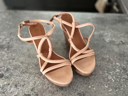 Predám topánky na platforme, h&m,39