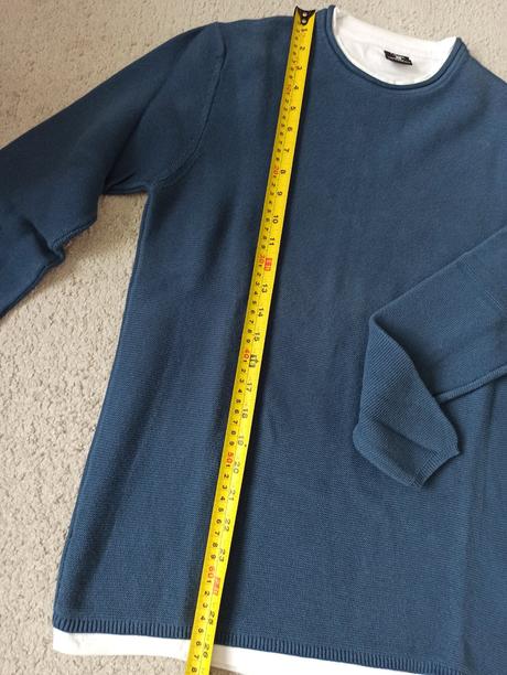 Pulóver so všitým tričkom, fishbone,s