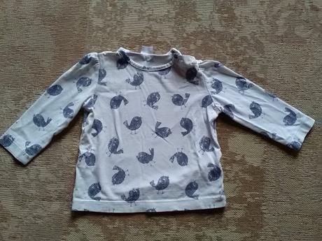 Tričko s vtáčikmi, f&f,74