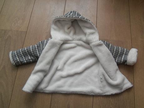 Kvalitný zateplený svetrík s jemnou kožušinkou, 74