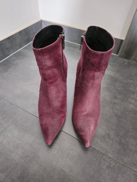 Kožené kotníčky lazarini, 40