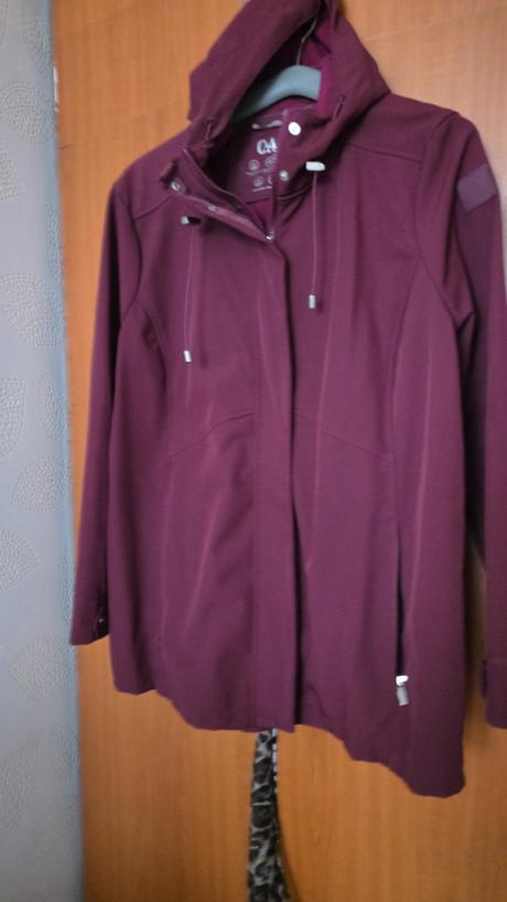 Bordova bundicka prechodna damska48, c&a,48