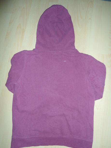 Bordova hrubsia mikina, s