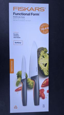 Sada 2ks kuchárskych nožov fiskars functional form, 