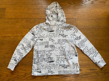 Mikina fesacka, h&m,134