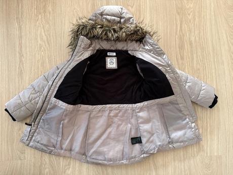 Dievčenská zimná bunda h&m, h&m,146