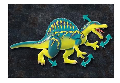 Playmobil spinosaurus dvojitá obranná sila, 