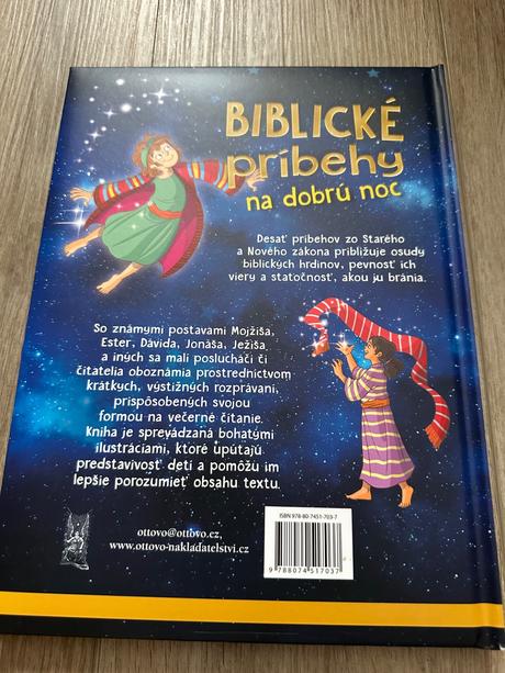 Kniha biblické príbehy na dobrú noc, 