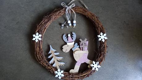 Vianočný veniec na dvere, 