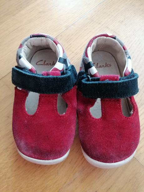 Kožené topánočky clarks, clarks,19