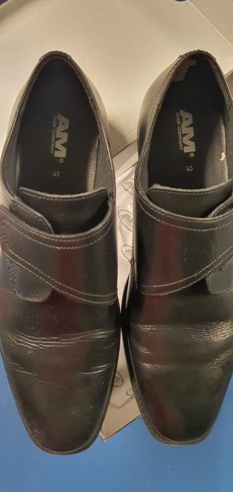 Čierne mokasiny v.40 kozene, deichmann,40