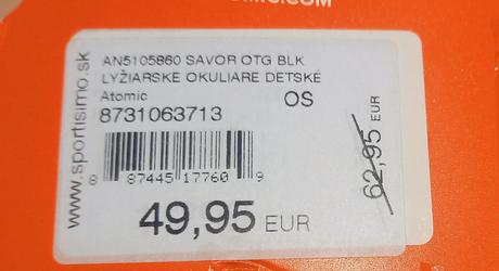 Lyžiarske okuliare  blizard, 