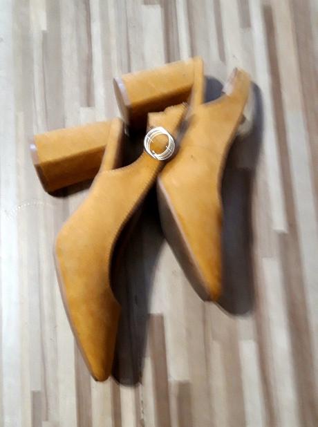 Sandale na opätku 36, f&f,36