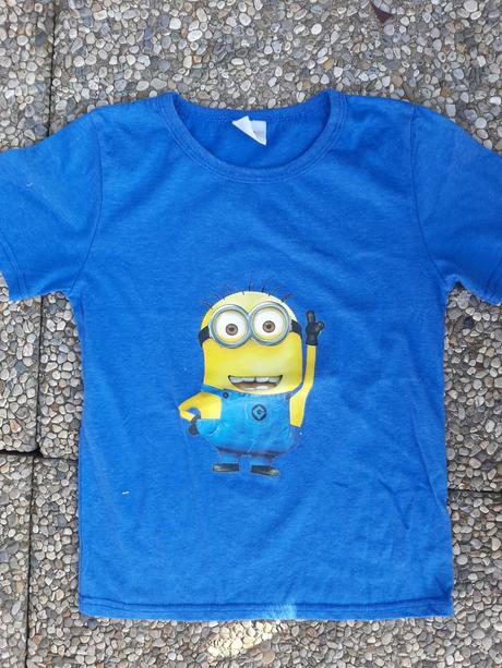 Tričko s mimoňom velk. 128/134., 128