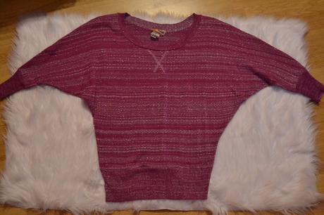 Bordový svetrík, s