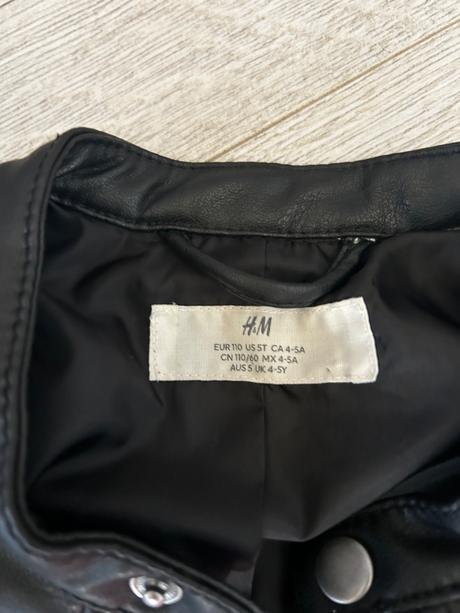 Motorkárska bunda, h&m,110