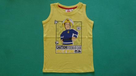 Tričko bez rukávov fireman sam, 116