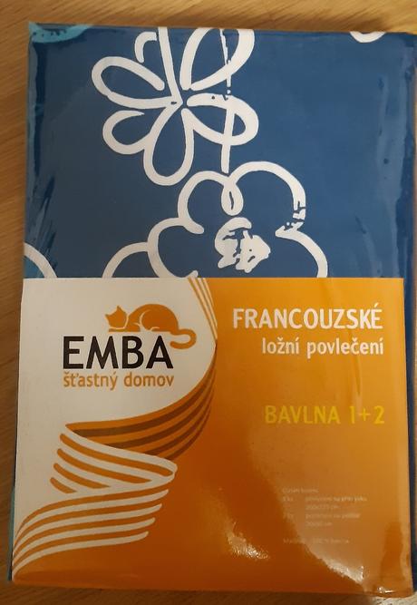 Bavlnené posteľné obliečky, dĺžka (cm): 220