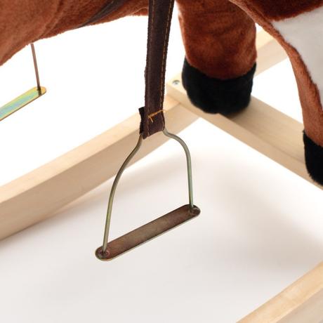 Babymix hojdací kôň jurášek so šatkou s melódiou,