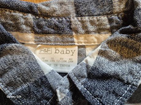 Károvaná košeľa, f&f,86