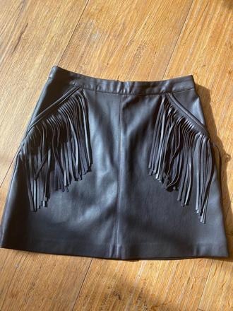 Sukňa koženková, miss selfridge,36