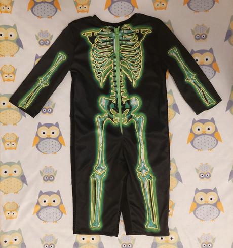 - kostra - teplejší halloweensky kostým veľ.74/80,
