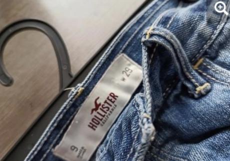 Hollister bedrová mini sukňa  veľ.l-29, hollister,l