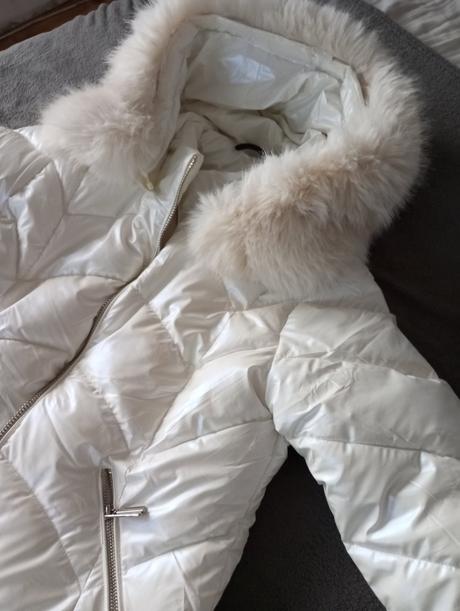 Bunda biela leskla, m