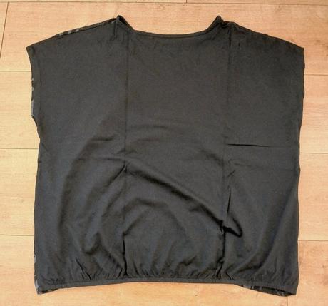 Čierne elegantné tričko, c&a,l