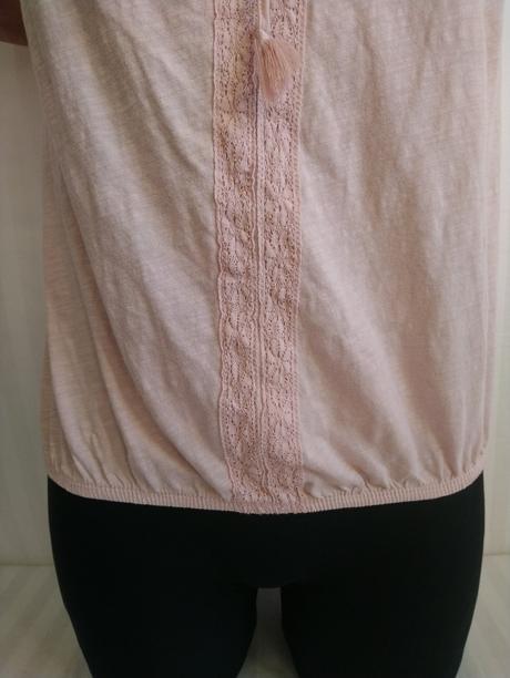 Dámsky svetlo ružový top, new look, new look,s