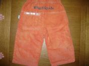 Menčestrové nohavice - teplé, 74