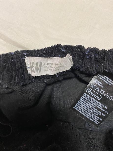 Nohavice mencestrove, h&m,140
