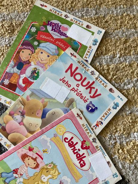 Dvd pohádky mirax 3 ks, 