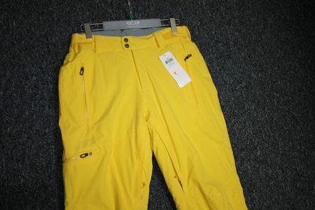 Žlté lyžiarske nohavice columbia  veľ. m, columbia,m