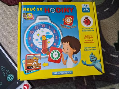 Detske hodinky nove + tablet na kreslenie, 