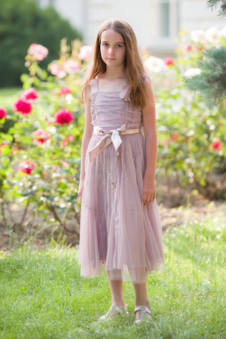 Sviatočné zdobené šaty next uk, next,104